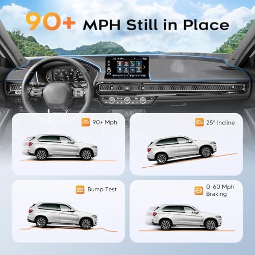 Cartist Gray Dash Cover for 2022-2025 2026 Honda Civic Dashboard Cover - Image 5
