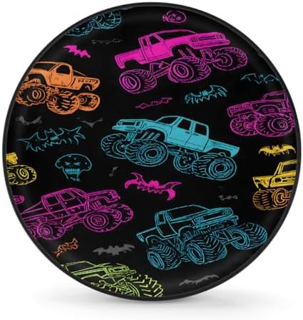 Colorful Fun Truck Spare Tire Cover Dust-Proof Wheel Protector by Unknown