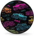 Colorful Fun Truck Spare Tire Cover Dust-Proof Wheel Protector by Unknown