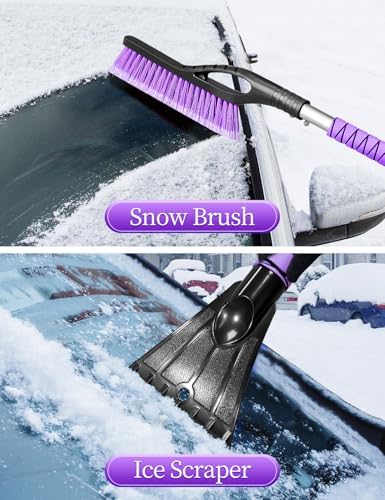 HEEYA 27 Inch Snow Brush and Ice Scraper - Image 3