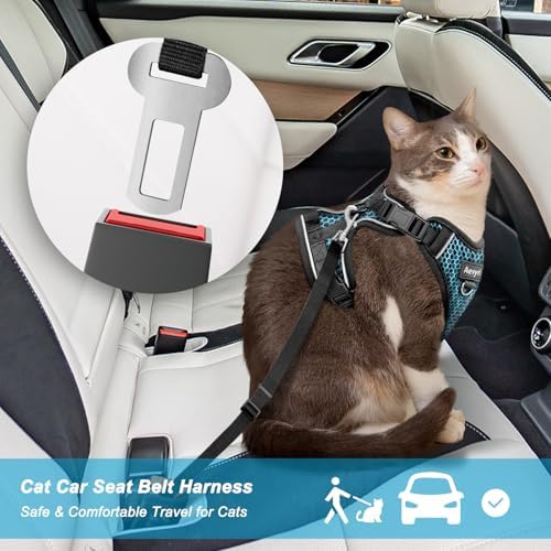 Cat Harness and Leash for Walking Escape Proof Soft Adjustable Cat Leash - Image 4