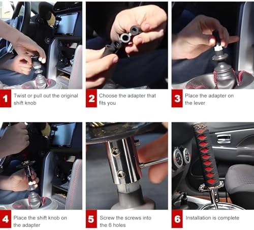 KVAEY Samurai Sword Shift Knob, Automotive Katana Manual Transmission Gear - Image 5