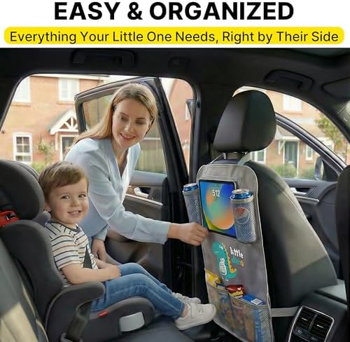 Backseat Car Organizer for Kids, Car Seat Organizer - Image 4