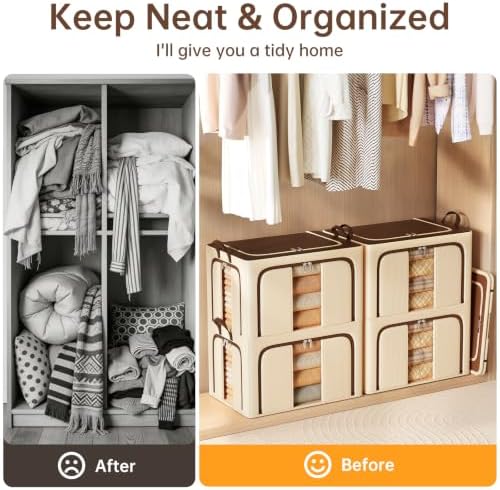 Clothes Storage Bins, 3 Openings - Image 6