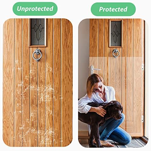 Door Protector from Dog Scratching 118" x 8.2" Cat Scratch Door Frame Single - Image 2