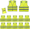 Safety Vests 10 Pack by SafetyClothing