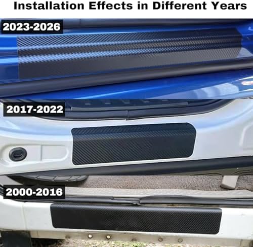 Car Door Sill Protectors for Ford F-350 F350 Super Duty 2000-2026 Accessories - Image 2
