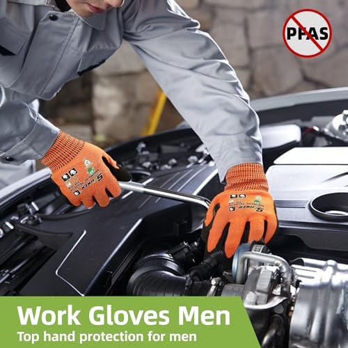 Schwer ProGuard Highest Level Cut Resistant Work Gloves PR3326 - Image 4