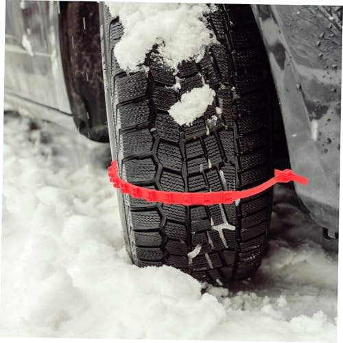 20 Piece Reusable Rubber Zip Tie Tire Snow Chains - Image 6