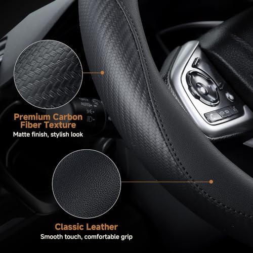 West Llama Customized Auto Car Steering Wheel Cover - Image 4