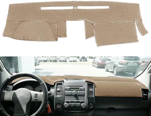 Dash Cover Mat for Nissan Frontier 2005-2021/ Xterra 2005-2015Y66 by YIZ