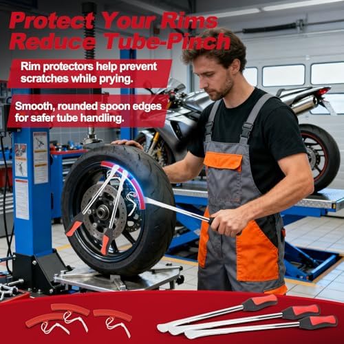 38PCS Tire Spoons Tool Set, Premium Tire Irons Tire Changing Kit - Image 3