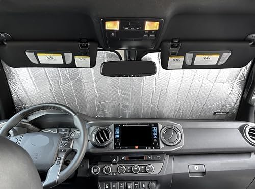 Front Windshield Sunshade Custom Fit - Image 3