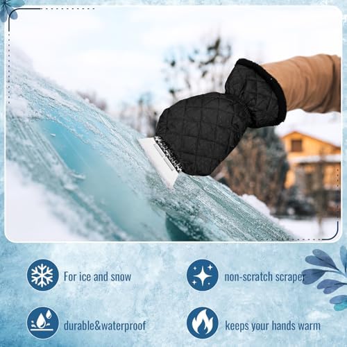 WILLBOND Ice Scraper with Glove Waterproof Ice Scrapers - Image 5