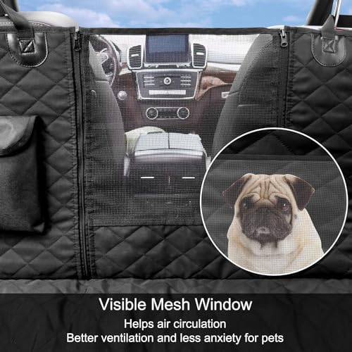 Femuar Dog Car Seat Cover, Waterproof Nonslip Pet Seat Cover - Image 2