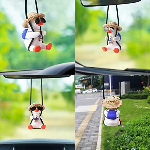 Swinging Duck Rear View Mirror Hanging Accessories - Image 4