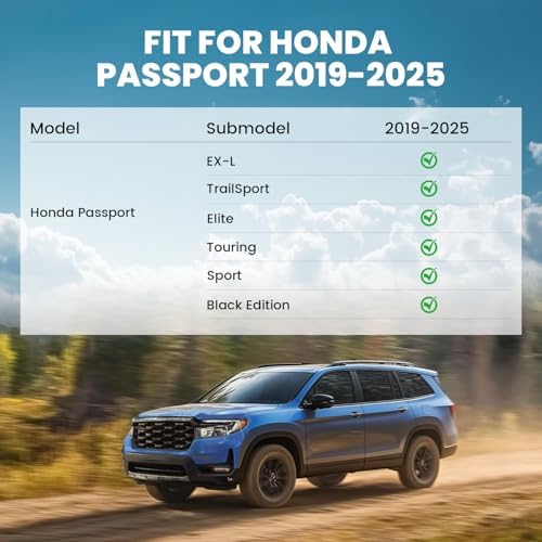 LASFIT Cargo Mat for Honda Passport 2019-2025 - Image 2