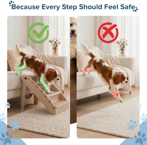 Pet Stairs - Home and Vehicle Foldable Nonslip Dog Steps - - Image 5