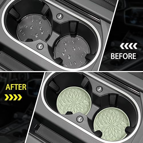 ME.FAN Car Coasters for Cup Holders - Image 4