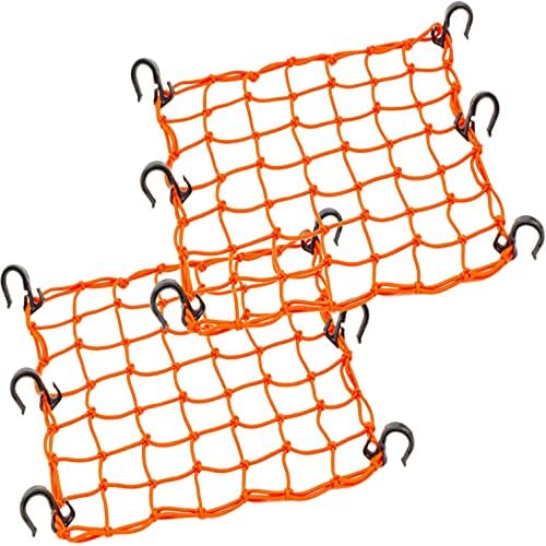 Small Cargo Net 15"x15" Stretches to 30"x30" by ZUOZE