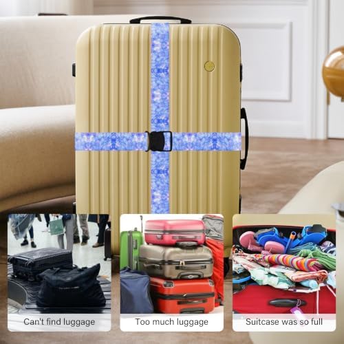 Luggage Straps for Suitcases, Travel Adjustable Belt - Image 6
