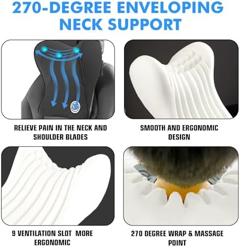 Car Neck Pillow for Driving Seat Car Headrest Pillow - Image 3