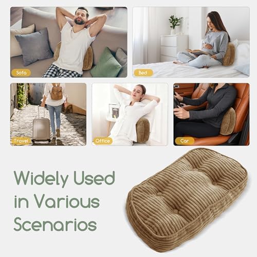 HIGOGOGO Lumbar Support Pillow for Recliner Chair/Accent Chair/Couch/Office - Image 7