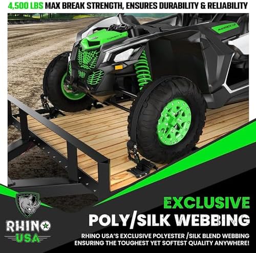 Rhino USA Wheel Chock Tie Down Kit - Image 4