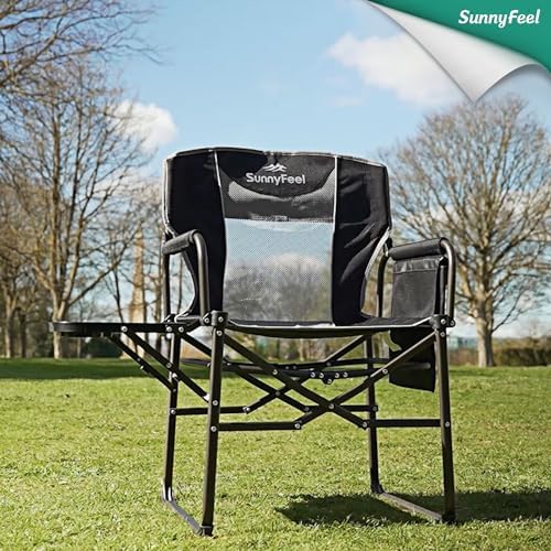 SUNNYFEEL Oversized Camping Chair Portable Directors Chairs - Image 2