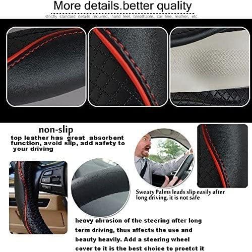 Car Steering Wheel Cover, Breathable, Heavy Duty, Full Surround, Sports Style - Image 3