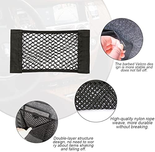 8sanlione Elastic Car Trunk Storage Net - Image 3