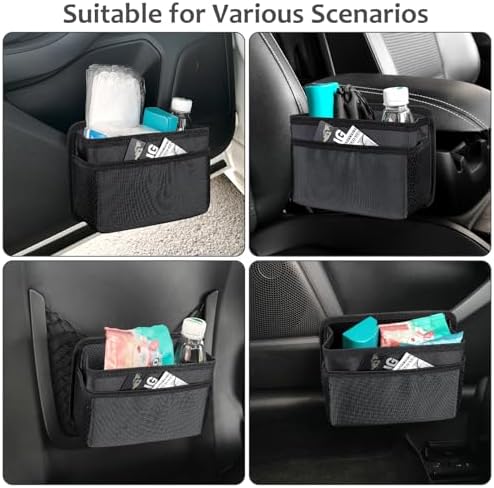 Accmor Collapsible Car Trash Can, Vehicle Garbage Organizer Holder Bin - Image 7