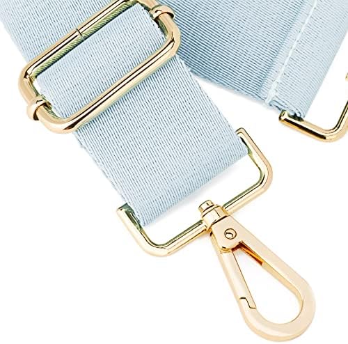 ZOOEASS Wide Shoulder Strap, Adjustable Replacement Belt Crossbody Canvas Bag - Image 2