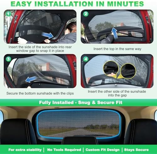Outback Window Shades 2021-2024, Rear Window Mesh - Image 6