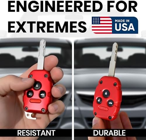 USA-Made for Honda Key Fob Shell | Crack-Resistant & Durable | Seamless Fit | - Image 2