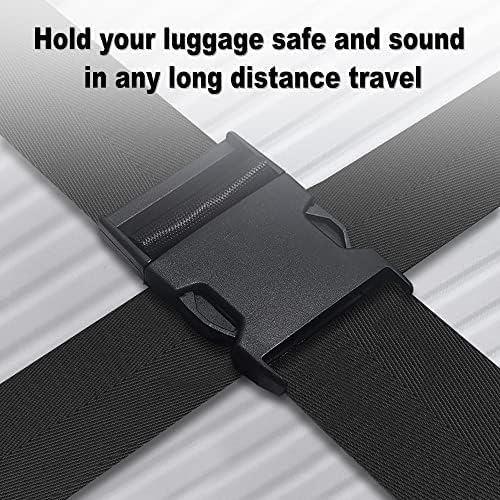 Chelmon Luggage Straps for Suitcases TSA Approved Travel Essentials 4 Pack - Image 4