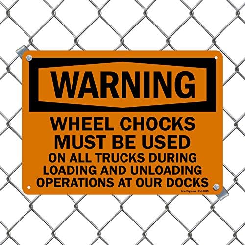 SmartSign 10 x 14 inch “Warning - Image 2
