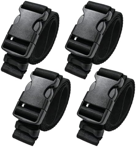 1”x 48”Utility Straps with Buckle Quick Release Buckle Straps with Clip by Unknown