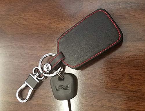 Leather Smart Remote Key Fob Case Holder Cover Compatible - Image 4