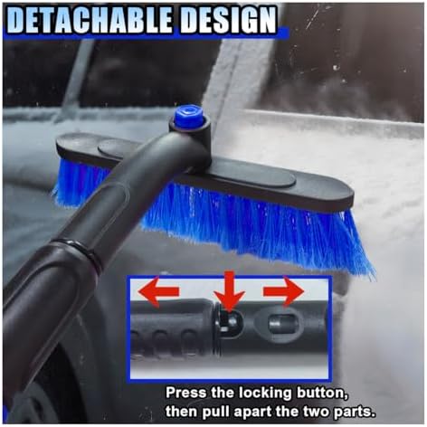 31.5" Detachable Snow Brush and Ice Scraper - Image 6