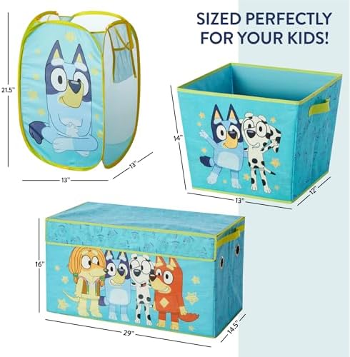 Bluey 4 Piece Storage Solution Set - Image 2