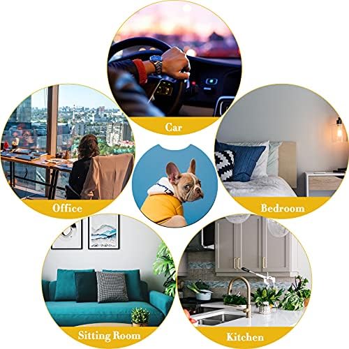 100 PCS Sublimation Blank Car Coasters, 2.75 in Circular Opening Blank - Image 5