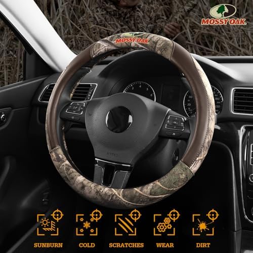 Mossy Oak Full Camo Steering Wheel Cover - Image 5