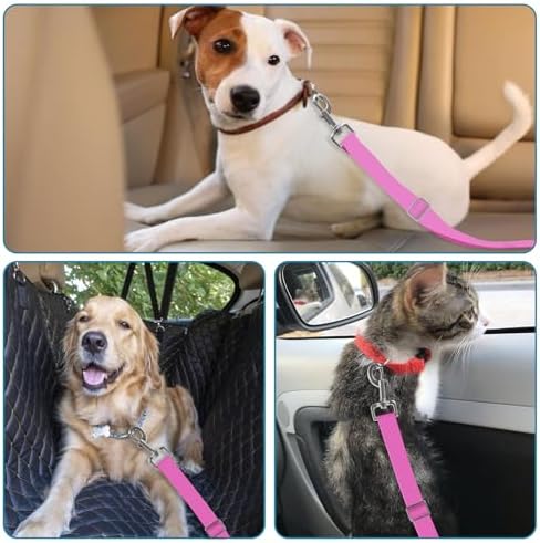 Adjustable pet cat and Dog car seat Belt The Lanyard is Flexible and Adjustable - Image 6