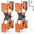 AUH X-Shape Wheel Chocks Stabilizer by AUH