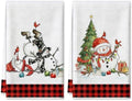 Christmas Kitchen Towels Set of 2 by CusugbasoHomeDecor