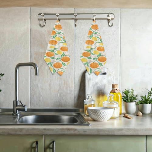 Oranges Lemons Trump Decor Kitchen Towels Gifts - Image 6