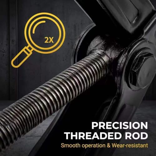 3 Ton Scissor Jack Kit, Portable Car Tire Tool Set - Image 4