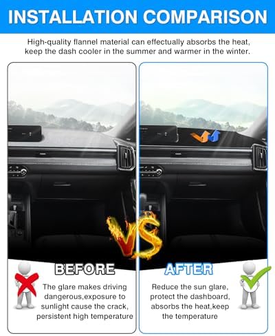 Autorder Dashboard Cover Mat for 2023 2024 2025 2026 Mazda CX-50 CX50 - Image 3