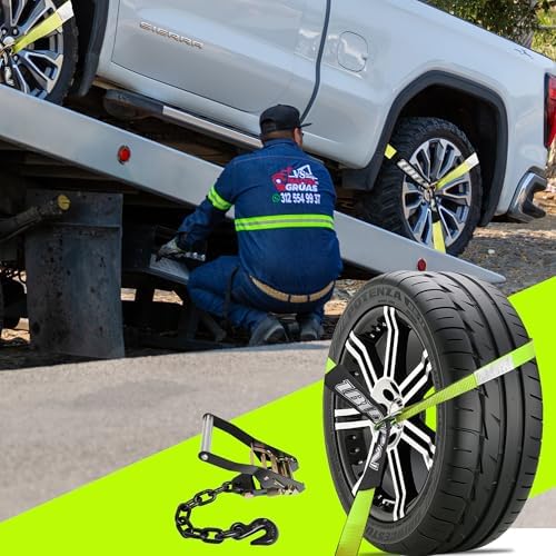 4 Pack Car Tie Down Straps for Trailers - Image 5